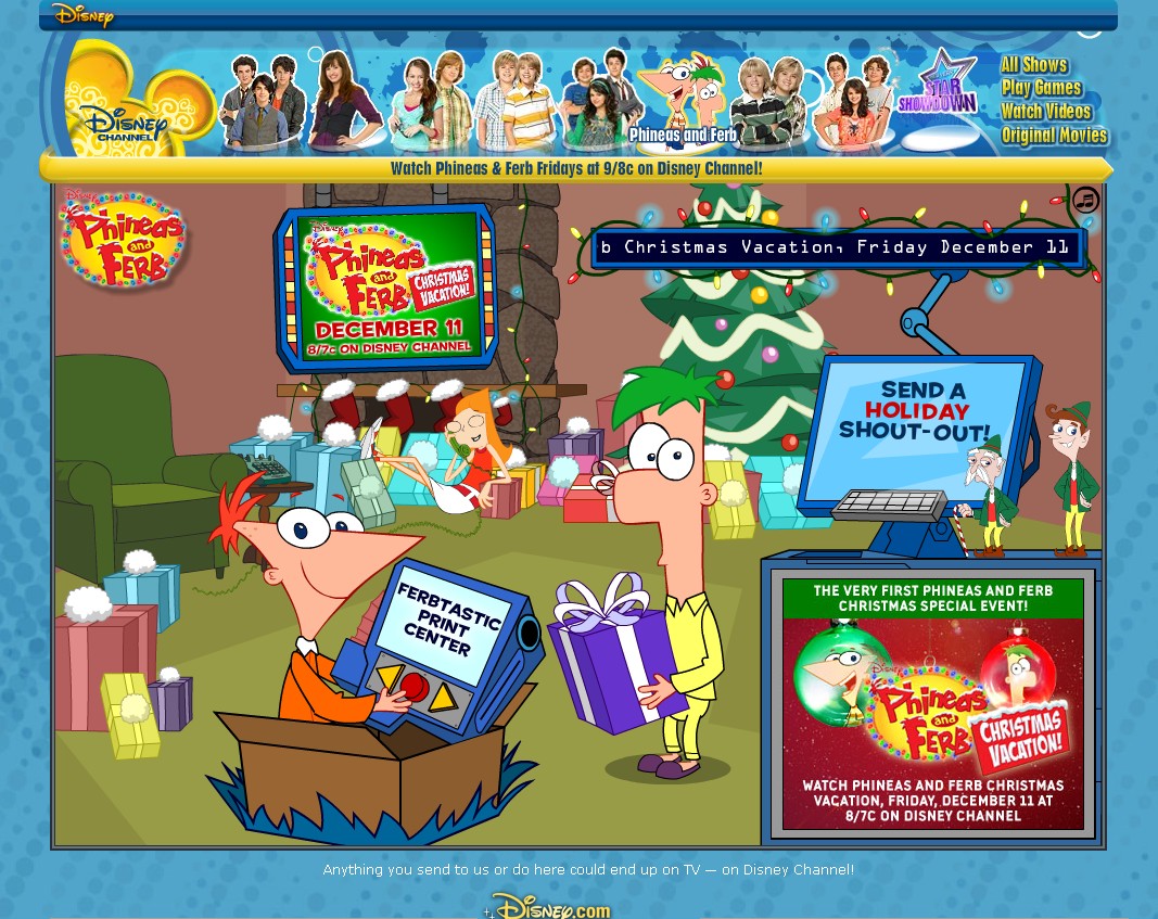 Phineas And Ferb Christmas