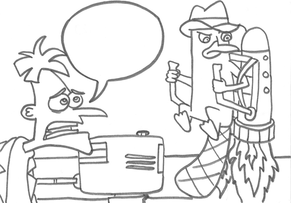 Phineas And Ferb Coloring Pages