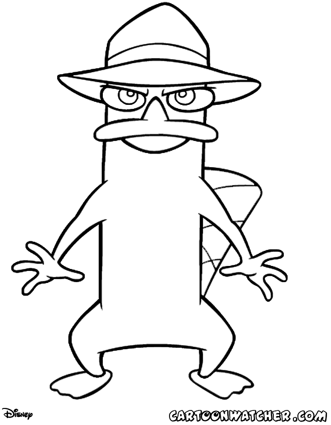 Phineas And Ferb Coloring Pages