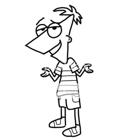 Phineas And Ferb Coloring Pages