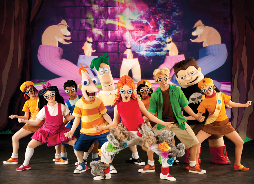 Phineas And Ferb Live