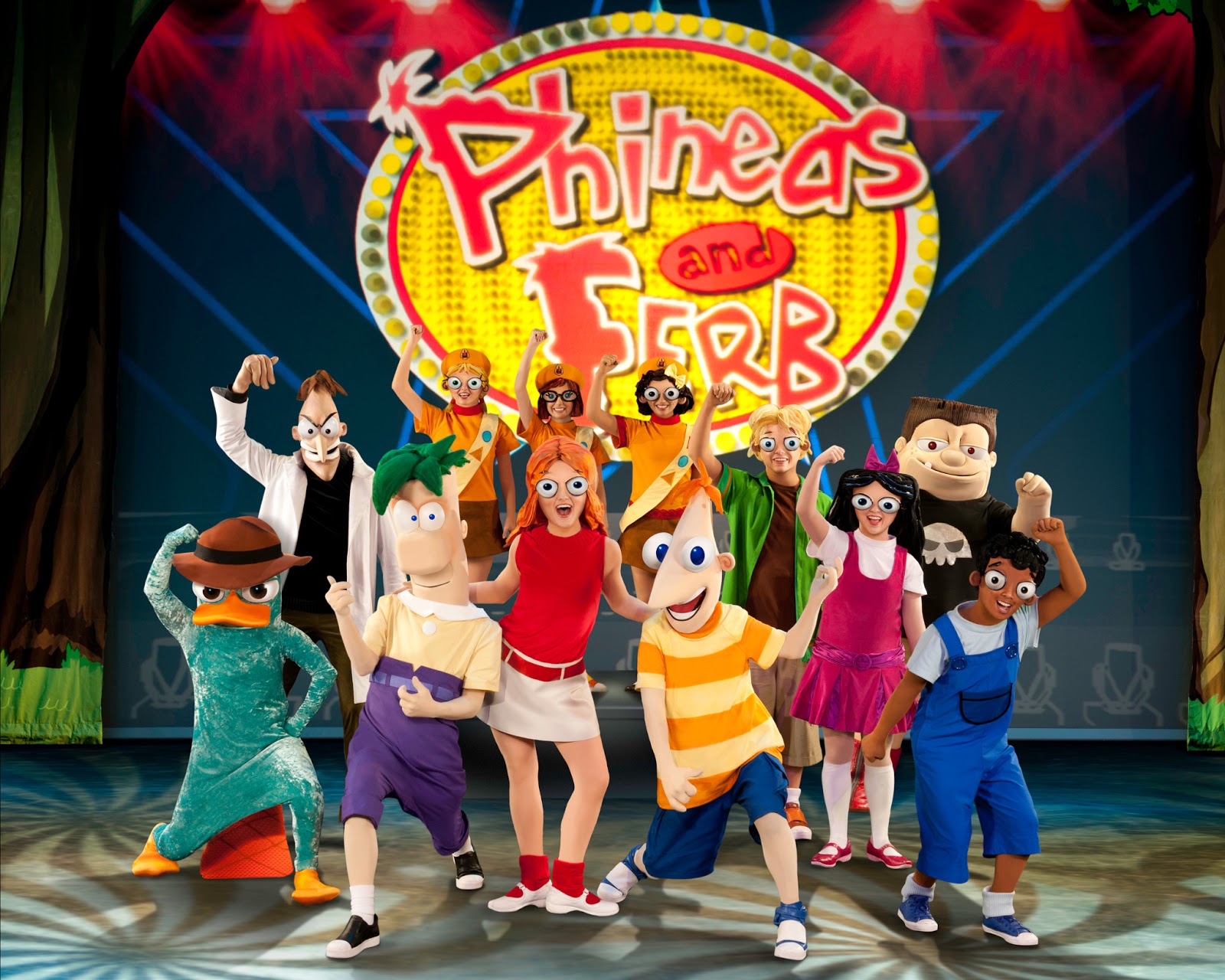 Phineas And Ferb Live