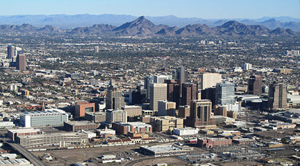 Phoenix Arizona Map Usa