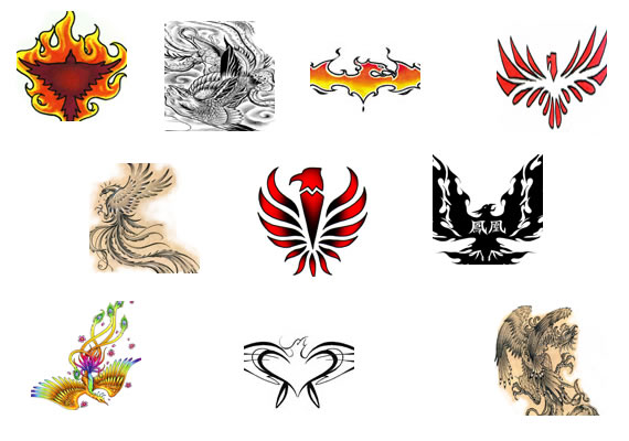 Phoenix Tattoo Designs