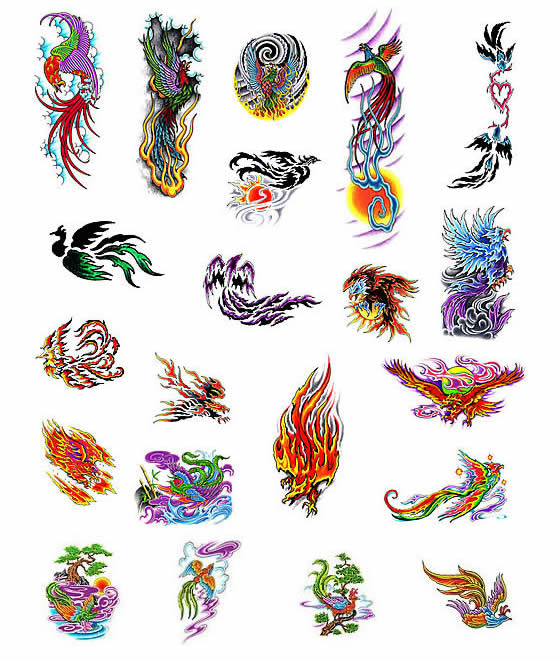 Phoenix Tattoo Designs