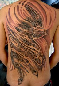 Phoenix Tattoo Sleeve Ideas