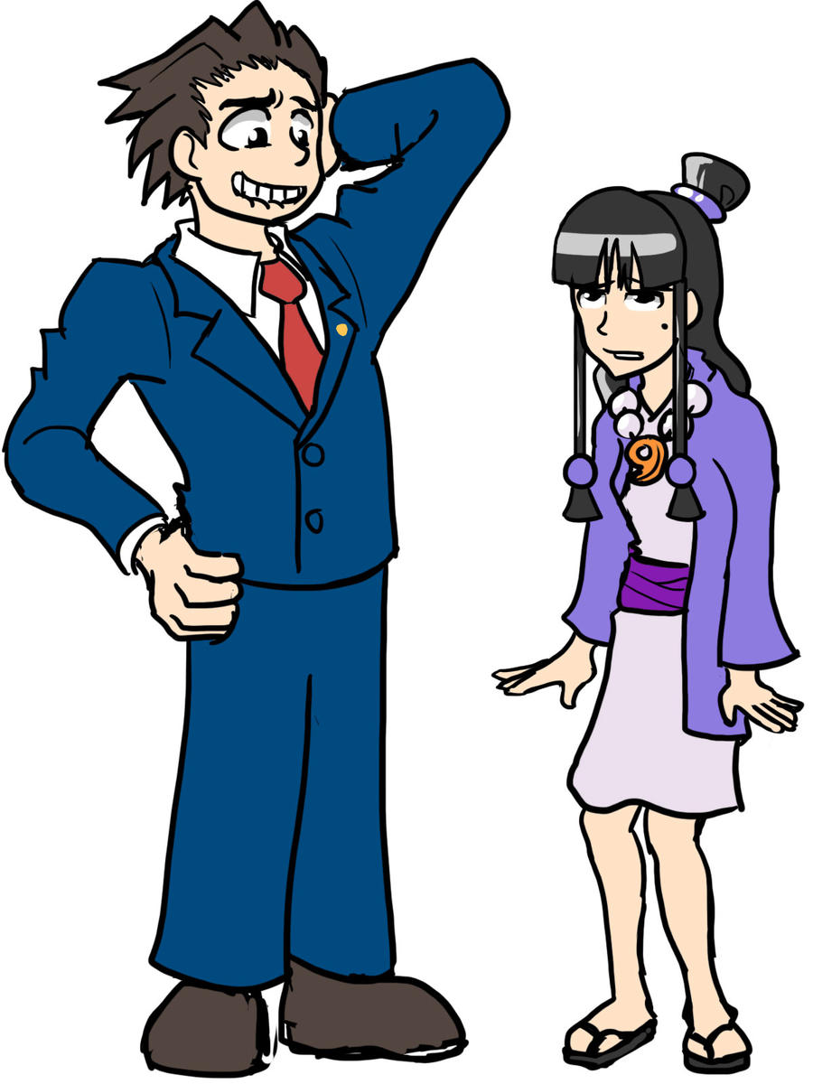 Phoenix Wright Maya Fey Love