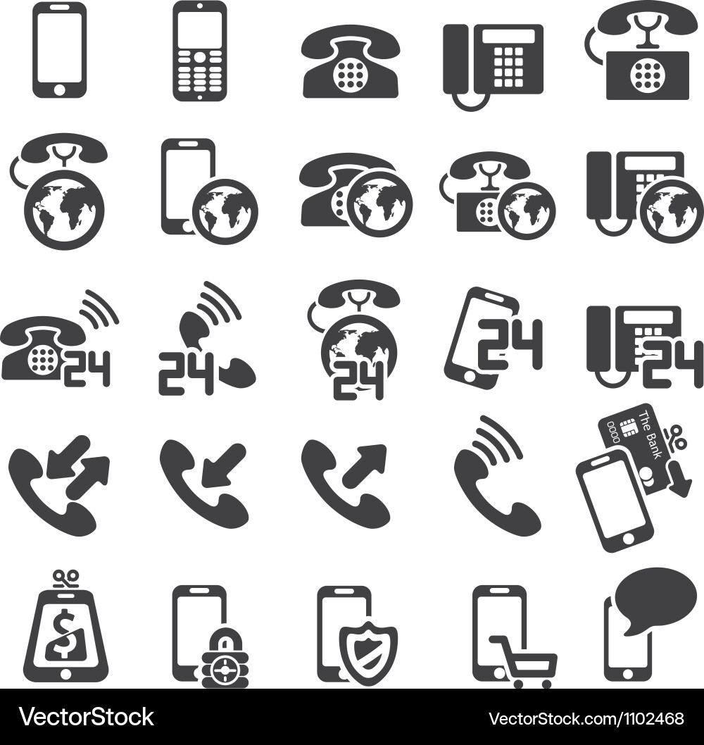 Phone Icon Vector Free