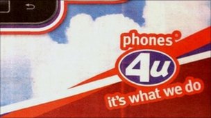 Phones 4 U Upgrade Advert