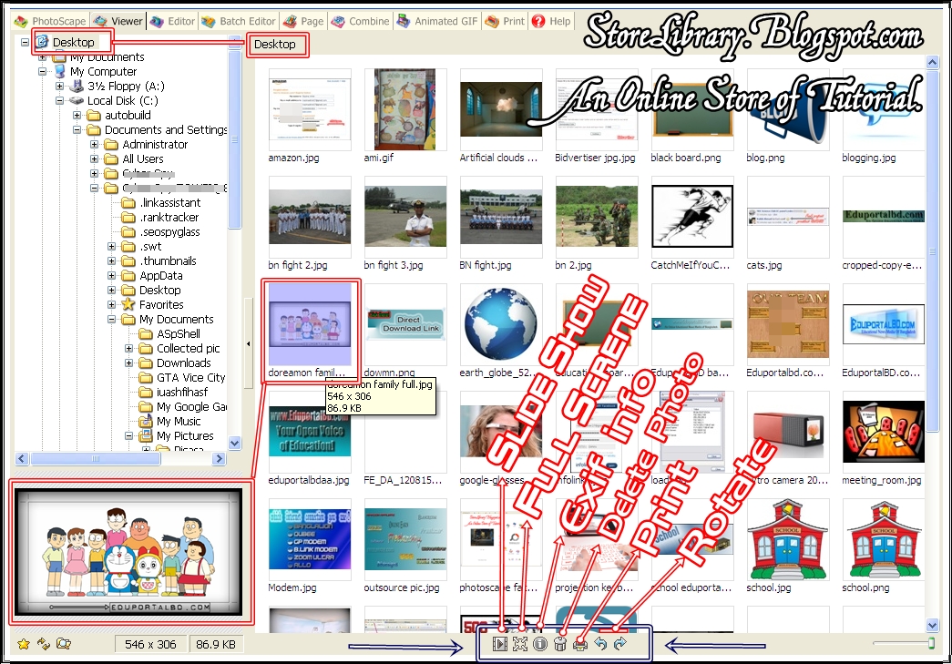 Photoscape Tutorial Blogspot