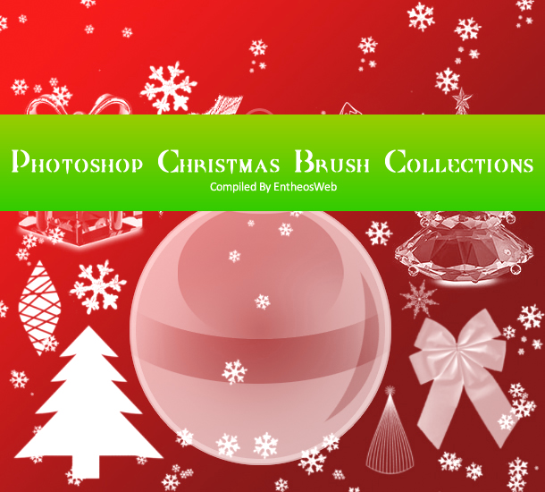 Photoshop Brushes Christmas Balls