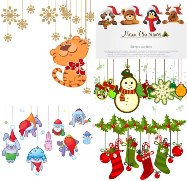 Photoshop Brushes Christmas Decorations