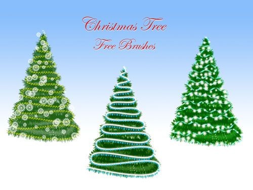 Photoshop Brushes Christmas Free Download