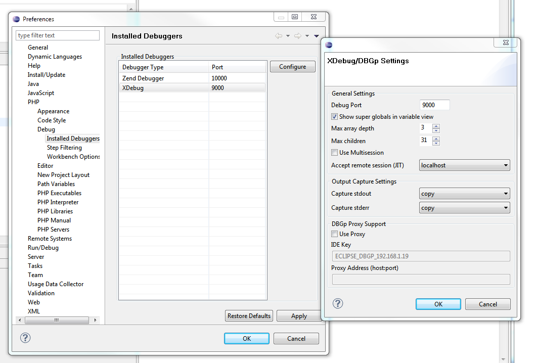 Php Debugger Eclipse