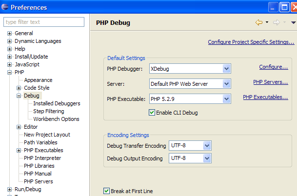 Php Debugger Eclipse Xdebug