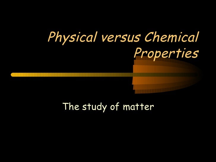 Physical And Chemical Properties Of Water Ppt