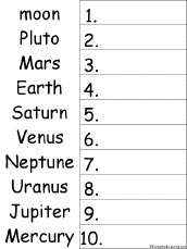 Pictures Of All The Planets In Order