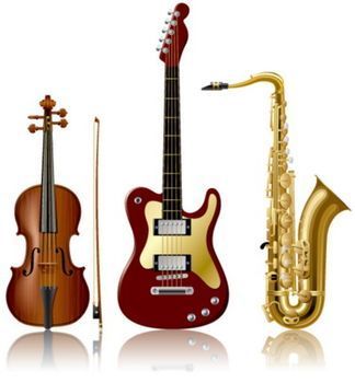 Pictures Of Musical Instruments For Children