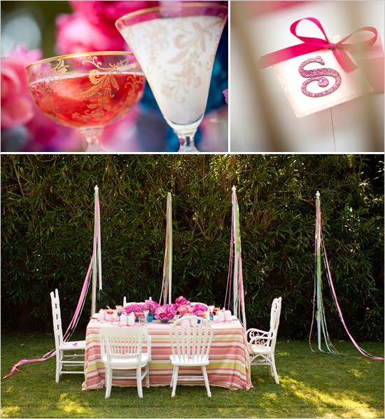 Pink Bridal Shower Ideas