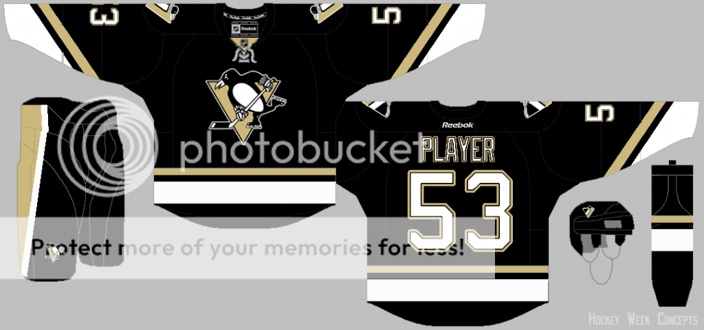 Pittsburgh Penguins Jersey Concepts