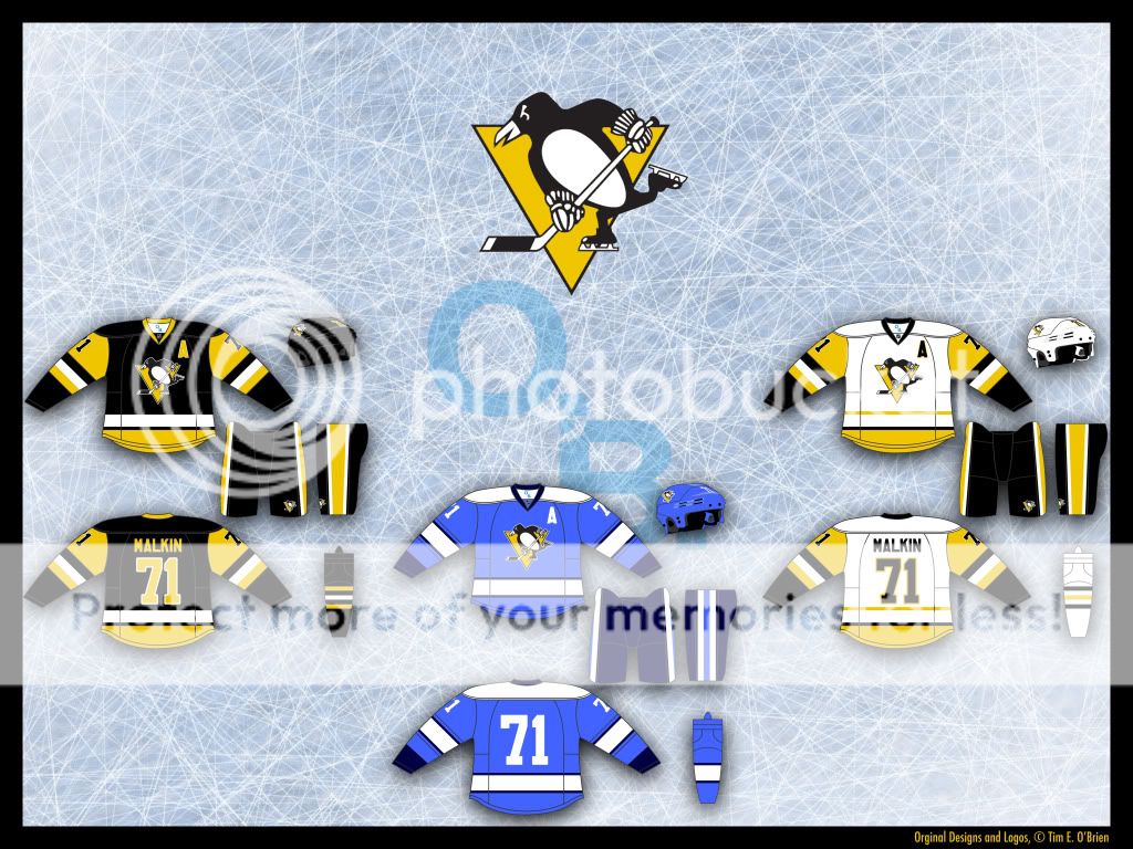 Pittsburgh Penguins Jersey Concepts