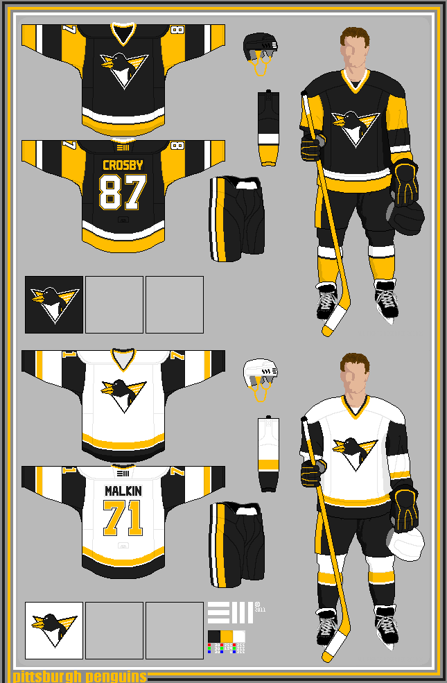 Pittsburgh Penguins Jersey Concepts