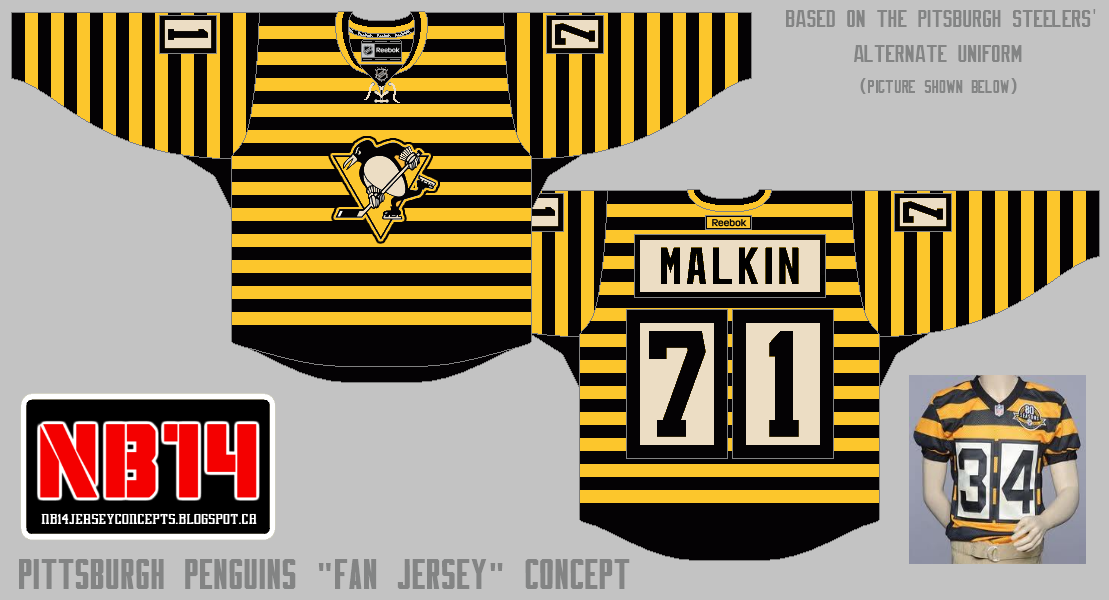 Pittsburgh Penguins Jersey Concepts