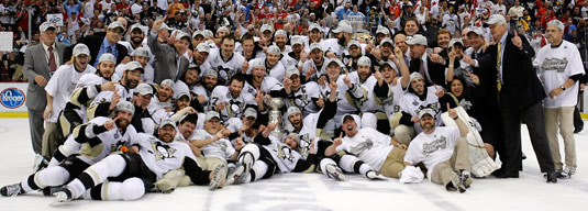 Pittsburgh Penguins Stanley Cup Champions Wallpaper