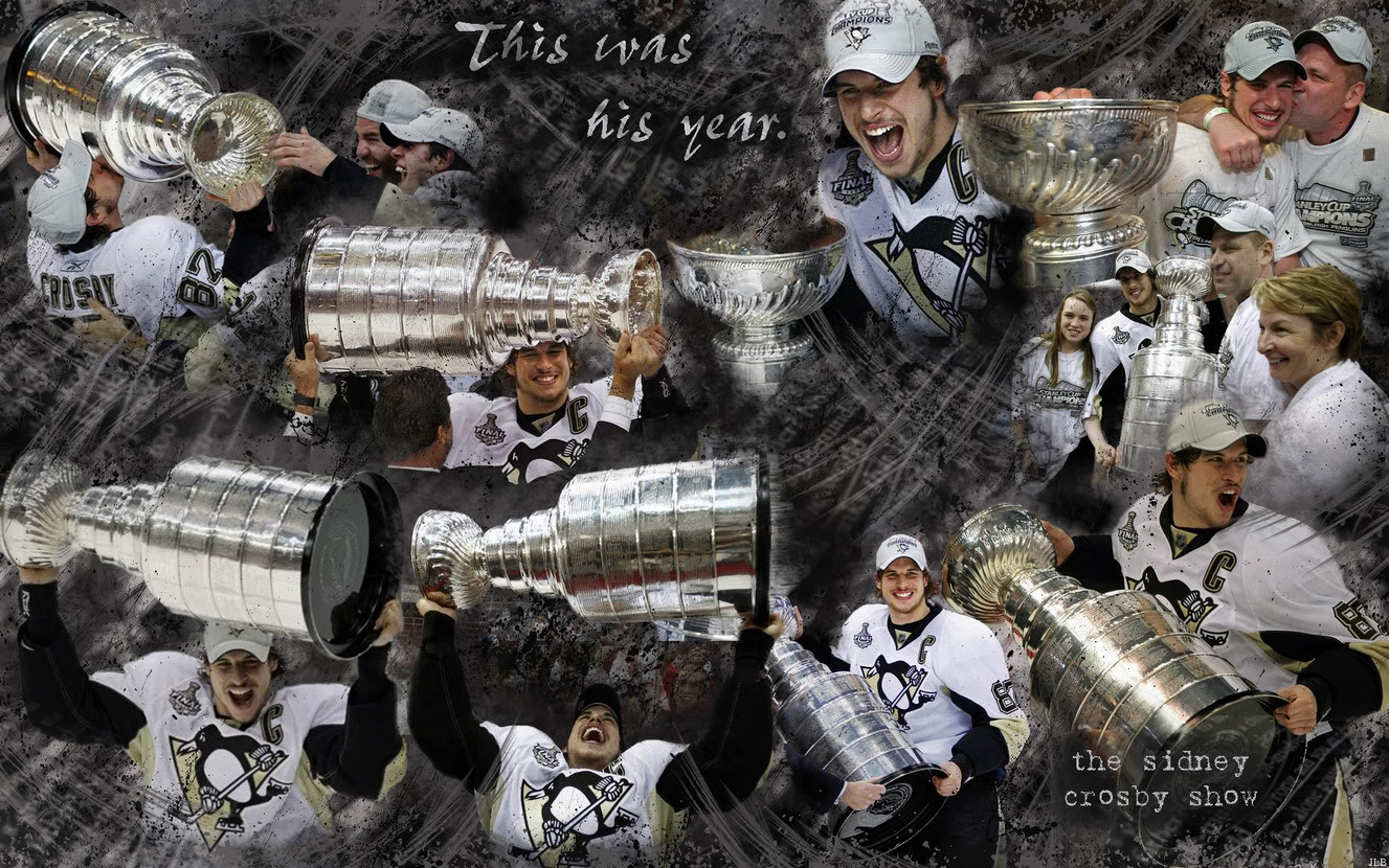 Pittsburgh Penguins Stanley Cup Champions Wallpaper