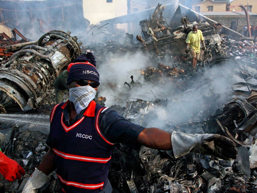 Plane Crash In Nigeria