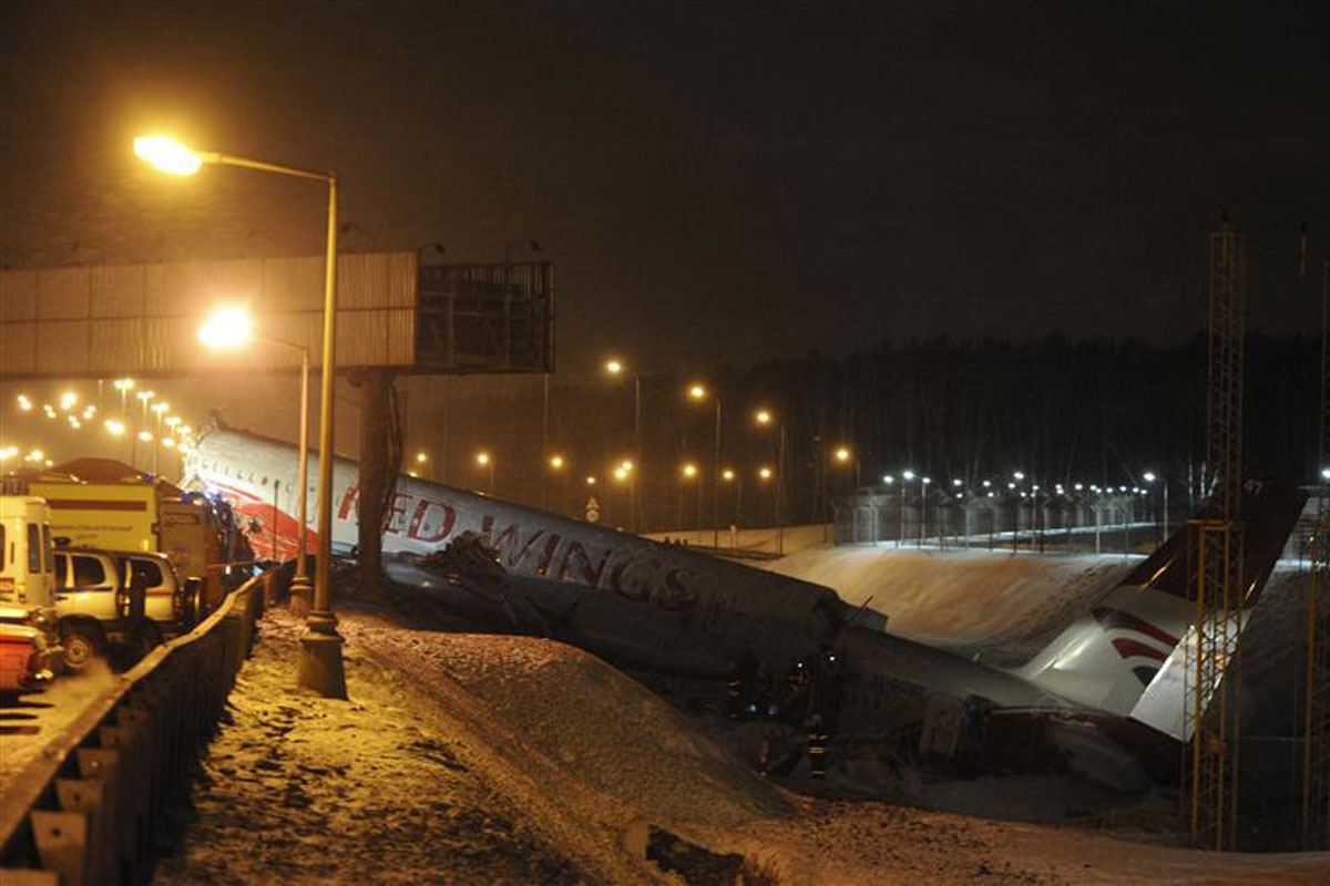 Plane Crash Moscow Russia