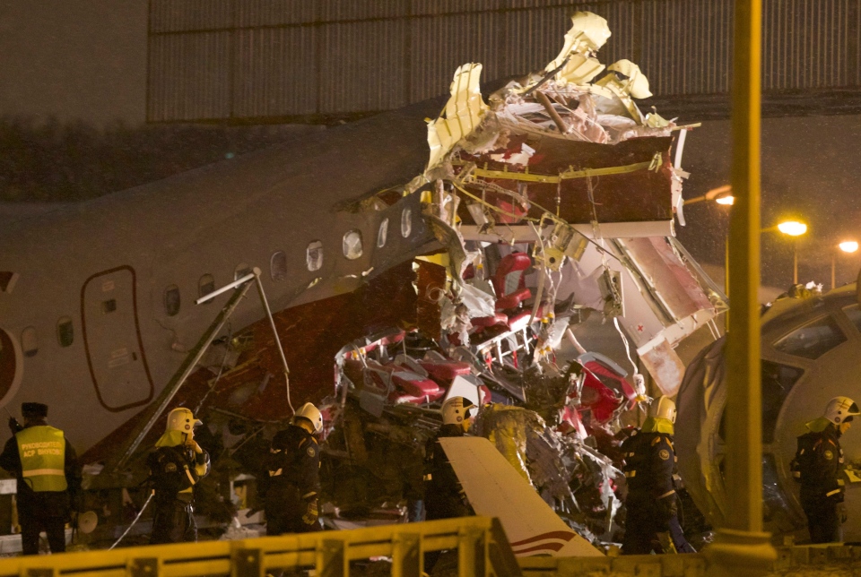 Plane Crash Russia Bridge