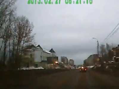 Plane Crash Russia Dash Cam