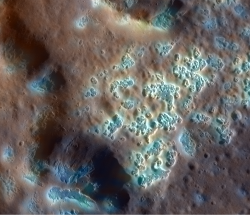 Planet Mars Surface Area