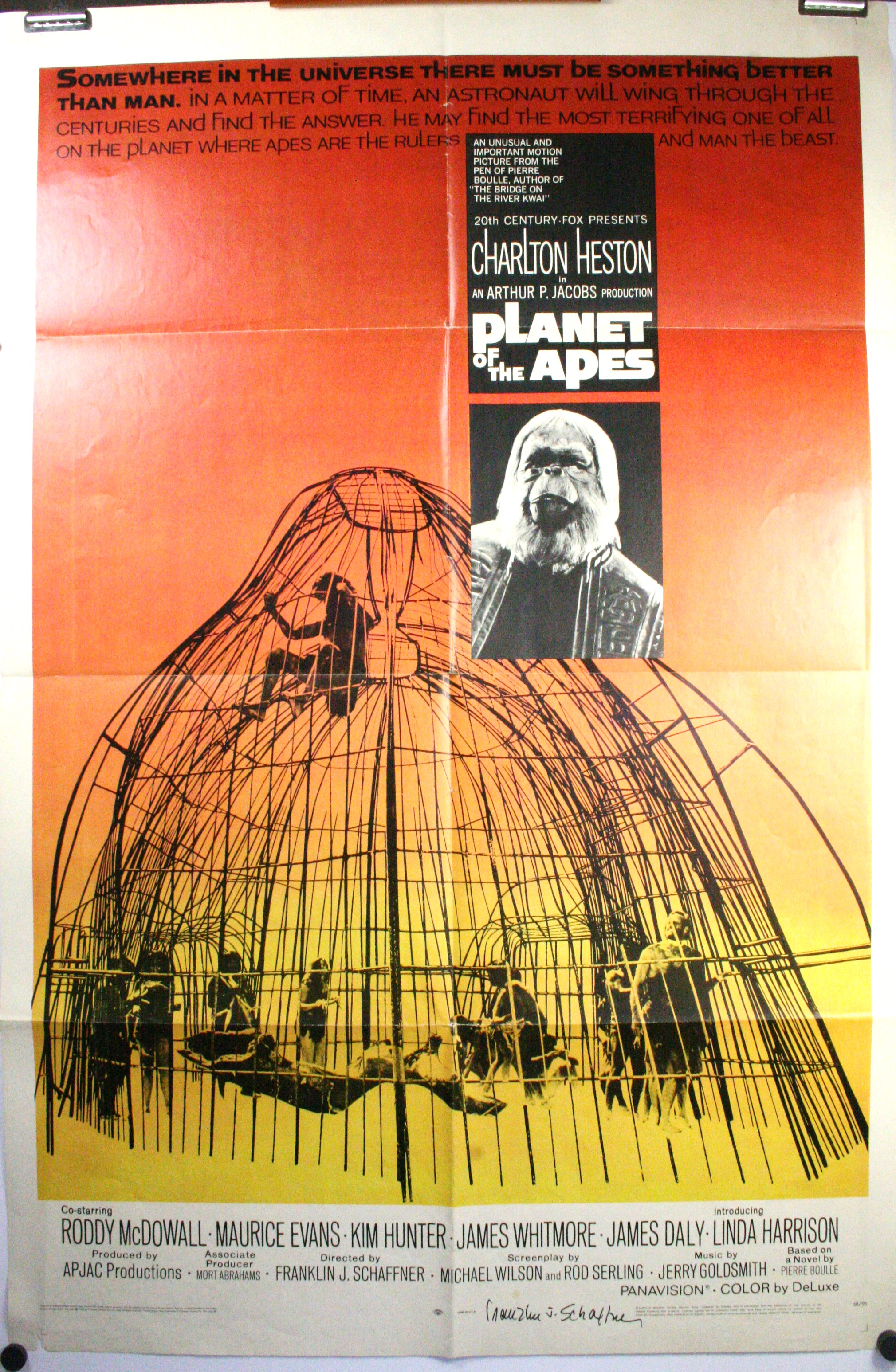 Planet Of The Apes 1968 Poster