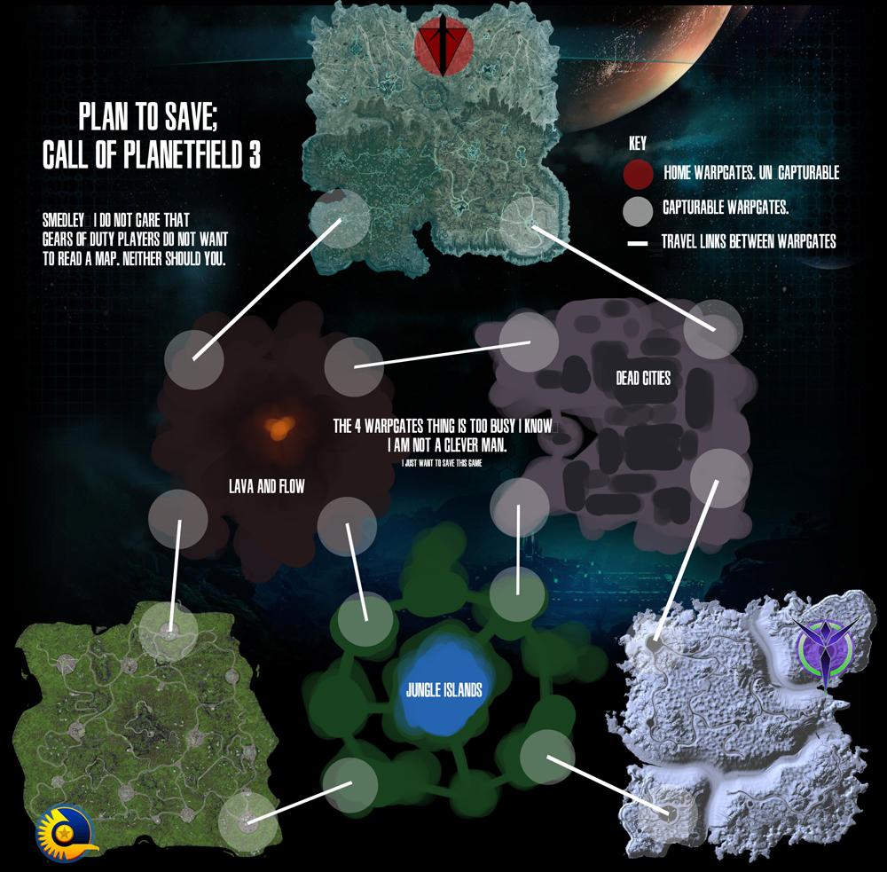 Planetside 1 Continents