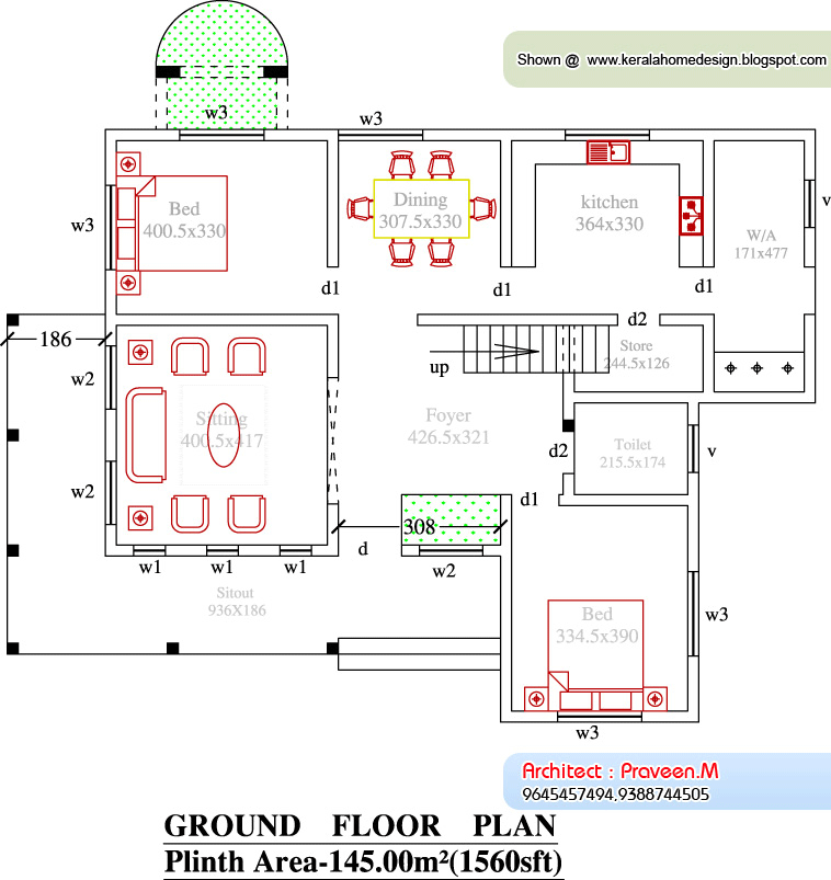 Plans Of Houses In Kerala