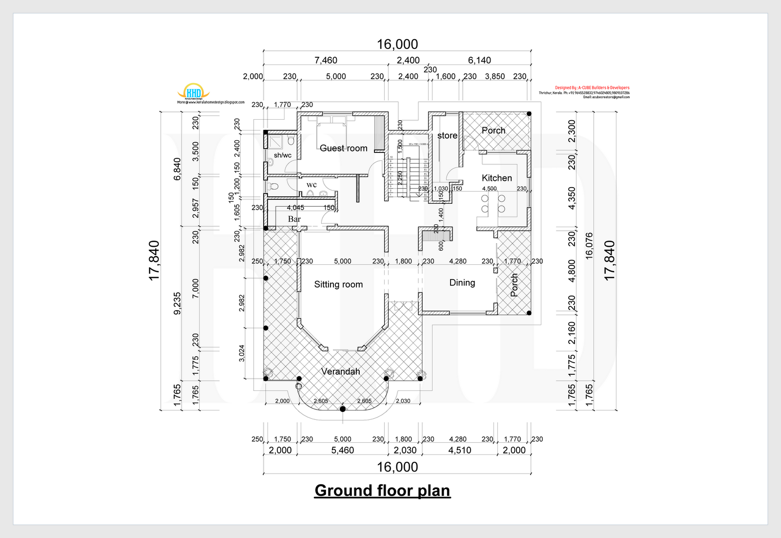 Plans Of Houses In Kerala