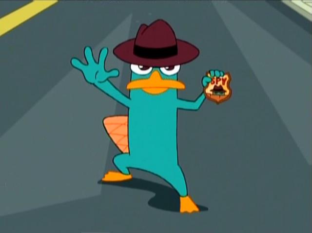 Platypus Cartoon Characters