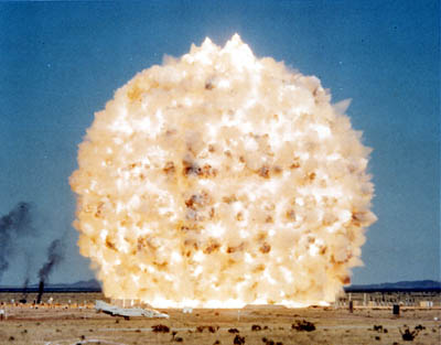 Plutonium Bomb Blast Radius