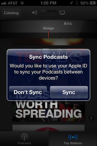 Podcast App Iphone Sync With Itunes