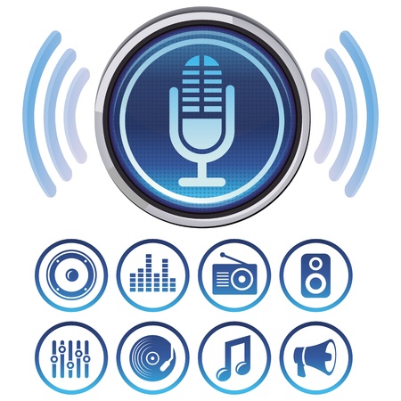 Podcast Symbol Vector