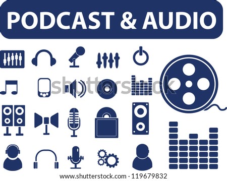 Podcast Symbol Vector