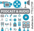 Podcast Symbol Vector