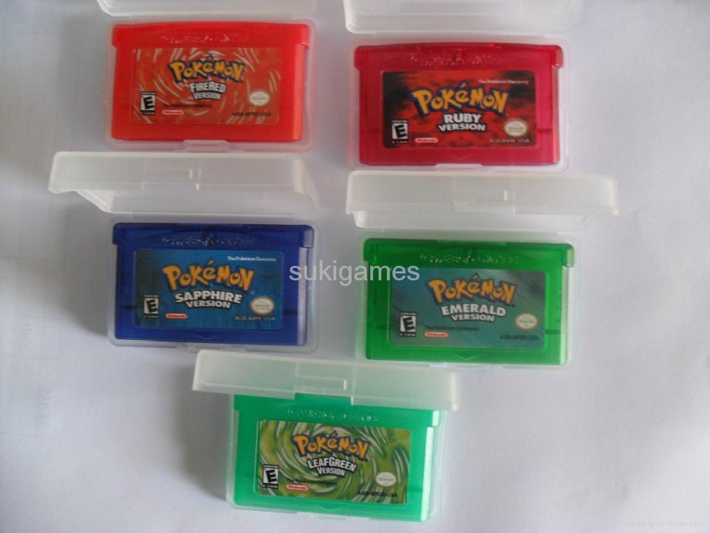 Pokemon Gameboy Advance Games