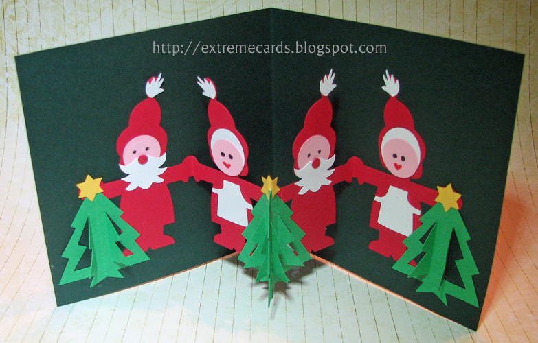 Pop Up Christmas Cards For Kids To Make