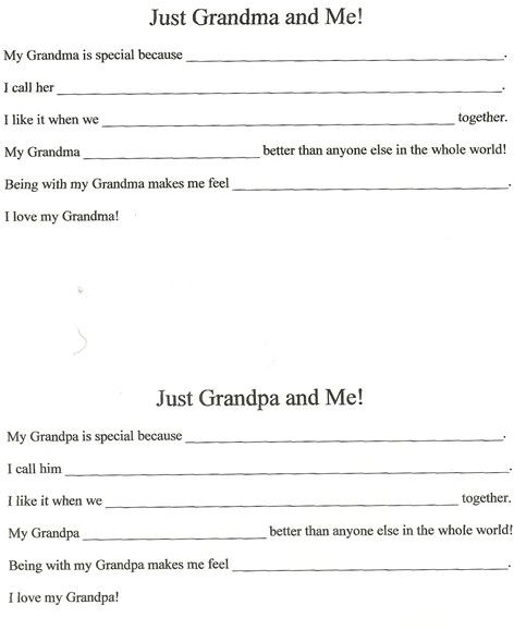 Preschool Homework Sheets