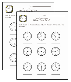 Preschool Homework Sheets To Print