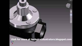 Pressure Relief Valve Animation