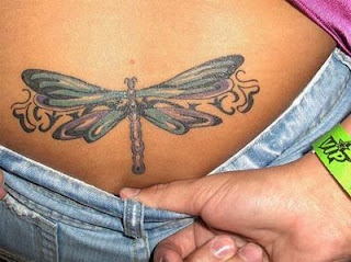 Pretty Dragonfly Tattoo Designs